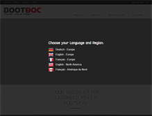 Tablet Screenshot of boot-doc.com